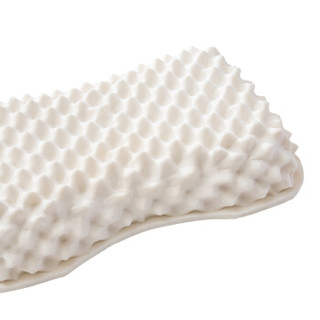 雅鹿 乳胶枕 (白色、38*58cm、单人、乳胶枕)