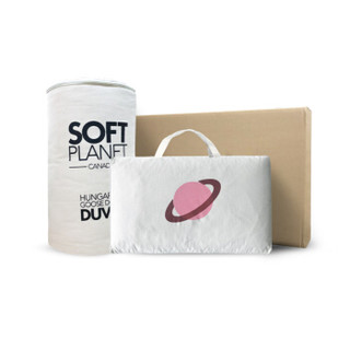 soft planet SP20180816009 白鹅绒枕头 (卡其色、单人、48*74cm、单支装)
