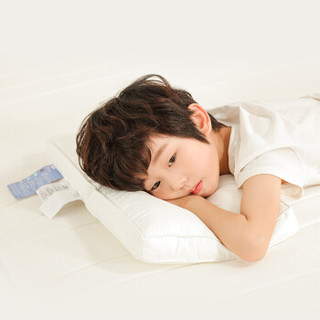 8H 儿童防螨虫枕头 (白色、单人、一只装、纤维枕)