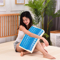 YAZIRAN 雅自然 乳胶枕 (单人、60*40*12/10cm、一只装、波浪形)