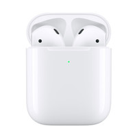 Apple 苹果 新AirPods（二代）无线蓝牙耳机 有线充电盒版