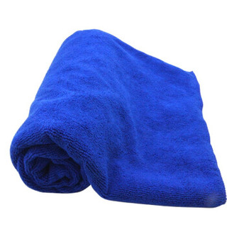 车旅伴(Car Buddy)洗车毛巾 超细纤维 擦车毛巾 一条装160*60cm蓝色 汽车用品HQ-C1284