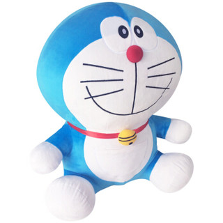 哆啦A梦（Doraemon）经典坐式机器猫叮当猫卡通玩偶公仔 毛绒玩具布娃娃抱枕 16*40厘米