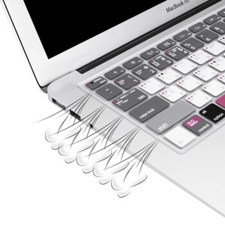 宜客莱（ECOLA）苹果笔记本电脑键盘膜Macbook Air11.6英寸Mac版保护膜贴膜 EA012S