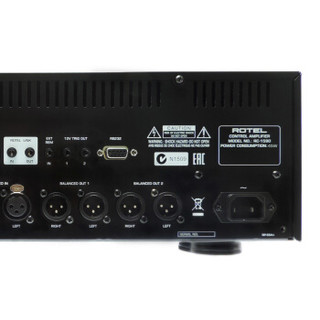 ROTEL RC-1590 音响 音箱 hifi高保真 前级功放 立体声前置放大器 PC-USB/蓝牙/平衡输入输出 黑色