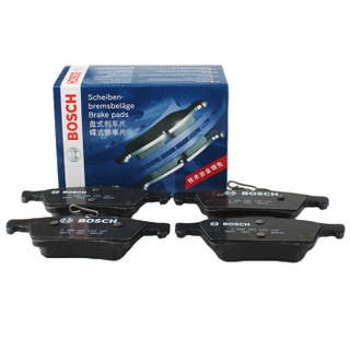 博世（BOSCH）刹车片前片+后片套装 福克斯/S40II/C30/V40II 0986AB1187/0986AB1194