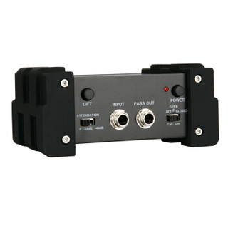 Nux PDI-1G电吉他电贝司录音演出DI盒 非平衡信号转平衡信号注入盒 黑色