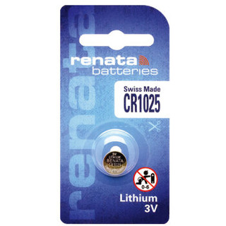 瑞纳达 RENATA原装进口 瑞士CR1025纽扣电池 3V锂电池手表汽车钥匙遥控器