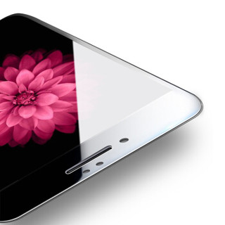 悦可 苹果6sPlus/6Plus钢化膜全屏覆盖 iPhone6sPlus/6Plus钢化膜3D碳纤维软边 黑色