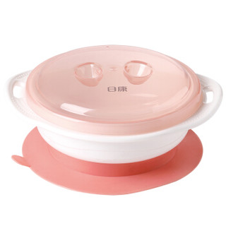 日康儿童吸壁碗 新生儿训练碗 RK-3707 （颜色随机）