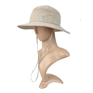 卡蒙（KENMONT）km-3017 男士户外夏季透气速干防晒遮阳帽 卡其色