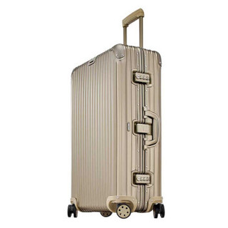 RIMOWA TOPAS TITANIUM系列 30寸托运箱拉杆箱香槟色 923.73.03.4