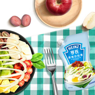 Heinz 亨氏 沙拉酱 原味沙拉酱 蔬菜水果沙拉寿司酱 200g袋装