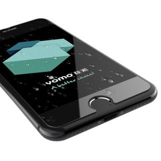 YOMO iPhone8plus/7 Plus/6s Plus钢化膜 苹果8plus/7Plus/6s Plus手机膜 高清玻璃手机贴膜