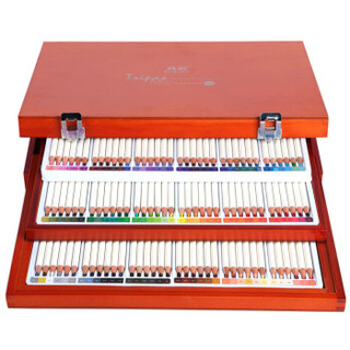 真彩(TRUECOLOR)108色专业油性彩色铅笔彩铅套装 涂色填色彩笔绘画上色笔 高档木盒/2399