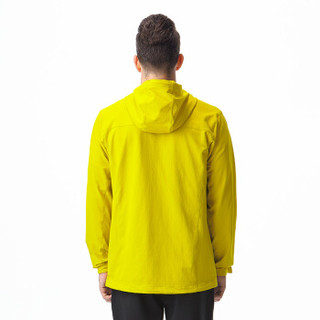 雪中飞 户外春夏男士吸湿徒步冲锋衣速干运动外套 A1621FY011 嫩绿黄|3112 M