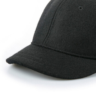 诗丹凯萨帽子男女通用棒球帽鸭舌帽遮阳帽 黑色 均码可调节