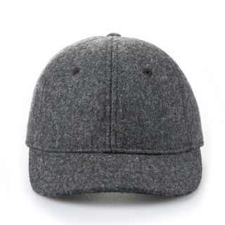 诗丹凯萨帽子男女通用棒球帽鸭舌帽遮阳帽 深灰色 均码可调节
