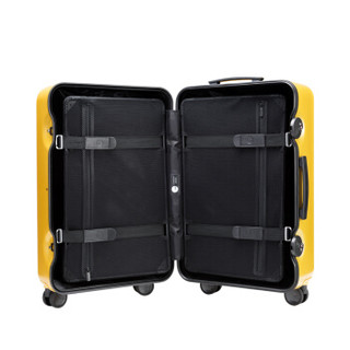 ITO 拉杆箱24英寸磨砂GINKGO2 PC时尚托运行李箱旅行箱包静音万向轮 黄色