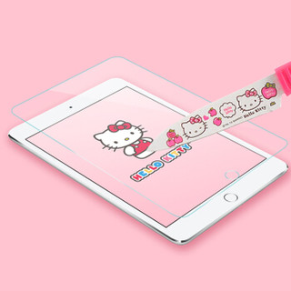 Hello Kitty iPad Mini4钢化膜2019新款mini5玻璃膜通用款 7.9英寸迷你4平板屏幕高清保护贴膜防爆防刮玻璃膜