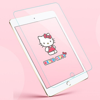 Hello Kitty iPad Mini4钢化膜2019新款mini5玻璃膜通用款 7.9英寸迷你4平板屏幕高清保护贴膜防爆防刮玻璃膜