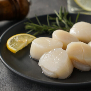 协东盛 冷冻 鲜冻原汁带子(刺身级) 200g袋装 8枚入 袋装 海鲜水产