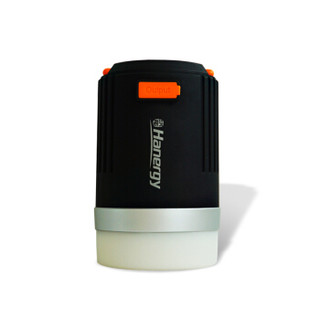 汉能（Hanergy） 充电帐篷灯 LED野营灯 USB可充电挂灯 露营灯携带户外灯 手提照明应急灯 8800毫安充电宝