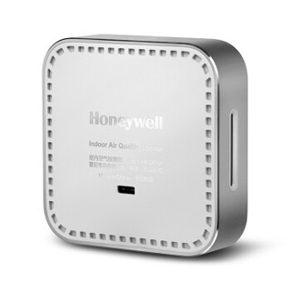 霍尼韦尔（Honeywell）PM2.5甲醛空气质量检测仪室内温度湿度检测器 WIFI联网APP操控车载家用空气侦探HAQSPF