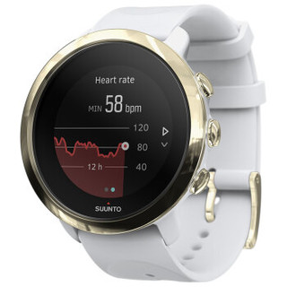 颂拓(SUUNTO)手表SUUNTO 3 FITNESS 运动健康风度系列白金SS050069000