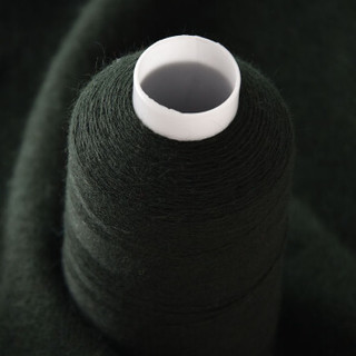 牧心 羊绒线 毛线 24/2中细线 手编机织均可 婴儿宝宝毛线 围巾线Z01 深墨绿
