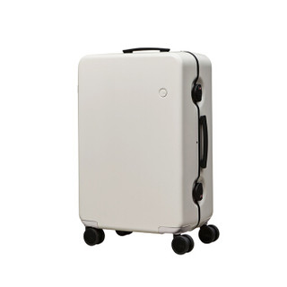 ITO 拉杆箱20英寸磨砂烟白GINKGO2 PC行李箱时尚登机旅行箱包静音万向轮 白色