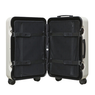 ITO 拉杆箱20英寸磨砂烟白GINKGO2 PC行李箱时尚登机旅行箱包静音万向轮 白色