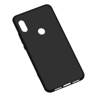 KOLA 红米Note6手机壳 微砂硅胶防摔软壳保护套 黑色