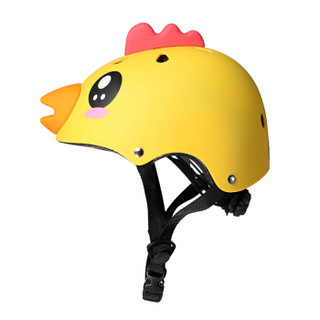 小米生态链柒小佰 儿童运动头盔安全防护 舒适透气骑行运动配件儿童防护头盔 黄色小鸡款