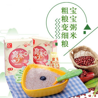 吉谷仁宝宝粥米儿童辅食红豆再造米育米300g营养易吸收