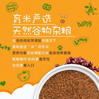 吉谷仁宝宝粥米儿童辅食红豆再造米育米300g营养易吸收