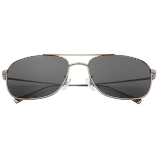 zegna 杰尼亚 男款枪色镜框深灰色镜片眼镜太阳镜 ez0111-d 12d 59mm