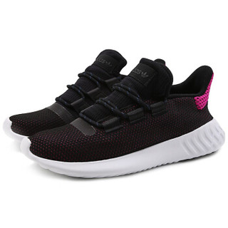 adidas 阿迪达斯 三叶草 女子 TUBULAR DUSK W 运动 休闲鞋 AQ1198 39码  黑色UK6码