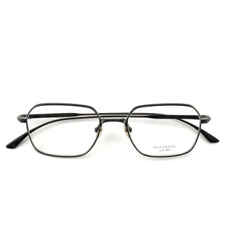 MASUNAGA增永眼镜男女复古手工全框眼镜架配镜近视光学镜架DESKEY #29 黑色
