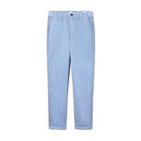 Gap 盖璞 女装 多选色斜纹布侧条纹修身长裤 男友风卡其裤子 256476