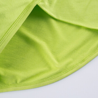 Kappa 卡帕 莫代尔男士中腰裤衩夏季清爽性感透气三角内裤  KP8K02 荧光绿 175 (绿色、175、三角裤、莫代尔)