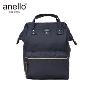 anello 阿耐洛 离家出走妈妈包防泼水大号双肩书包B2521藏青色