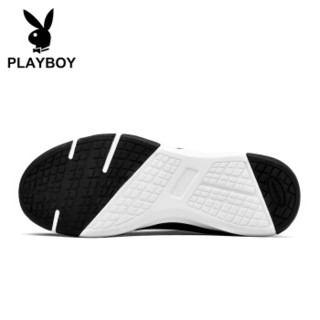 PLAYBOY 花花公子 花花公子（PLAYBOY）休闲保暖户外加绒雪地靴子男高帮棉鞋男 DA75127 黑色 41