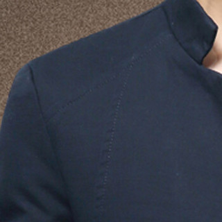 俞兆林（YUZHAOLIN）夹克 男士时尚立领纯色夹克外套2021-780藏青色2XL