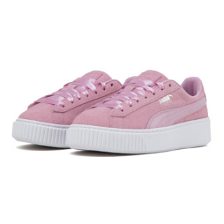 彪马 女子 休闲鞋 板鞋 platform galaxy 运动鞋 369172 01粉色37