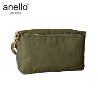 anello 阿耐洛 日本潮流可拆肩带多用轻量便携单肩斜挎包B1223卡其色