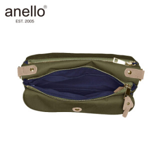 anello 阿耐洛 日本潮流可拆肩带多用轻量便携单肩斜挎包B1223卡其色