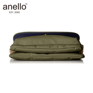 anello 阿耐洛 日本潮流可拆肩带多用轻量便携单肩斜挎包B1223卡其色