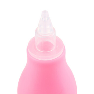 集得(JDCOCO)吸鼻器 婴儿吸鼻器 洗鼻器 吸鼻涕 新生儿吸鼻涕器套装 粉色