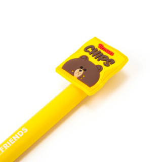 LINE FRIENDS 圆珠笔 薯条和汉堡系列 可爱卡通动漫周边萌趣工作学习用品